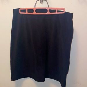 Briggs suede skirt